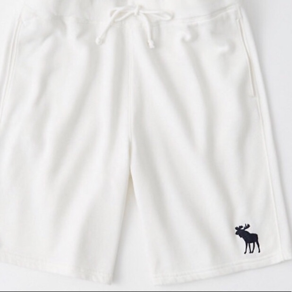Abercrombie & Fitch Fleece Logo Shorts AFSoft